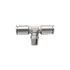 Metal Pu Fitting T-joint 6mm 1/8' M